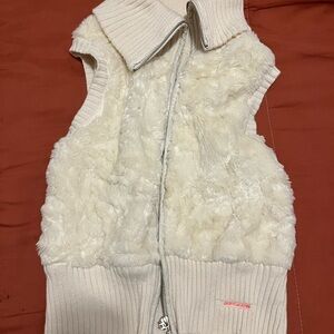 DKNY Ribbed Knit in Cream